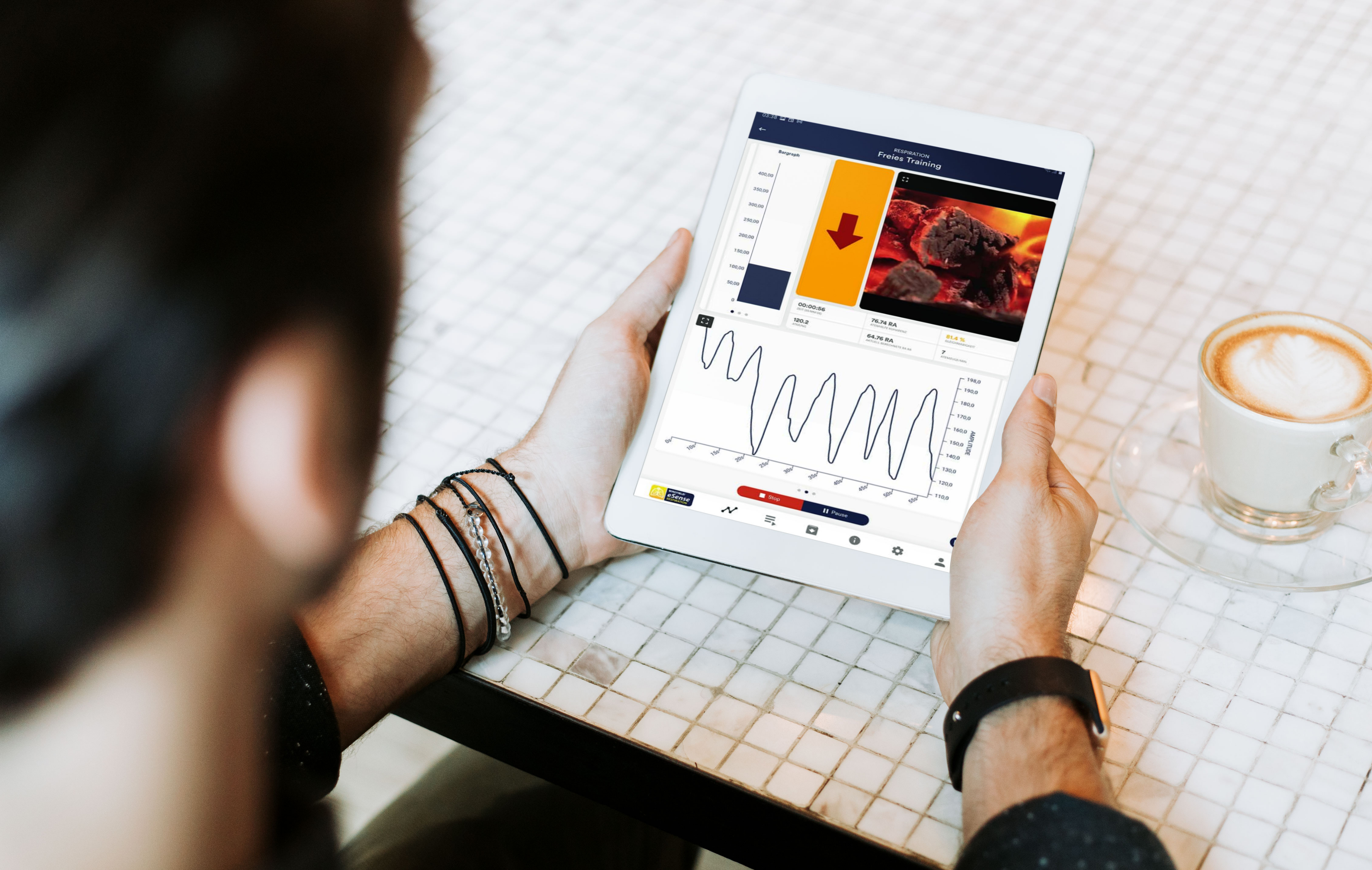 eSense Respiration sensor with elastic belt and accessories